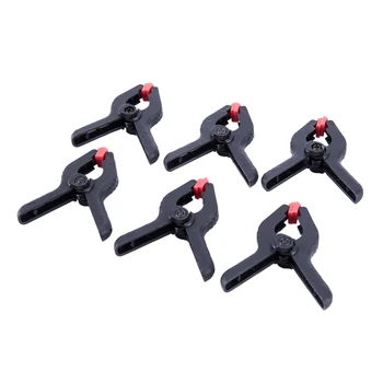 

New 6x A Type Background Clips Stand Clamps For Photo Studio Light Backdrop Support