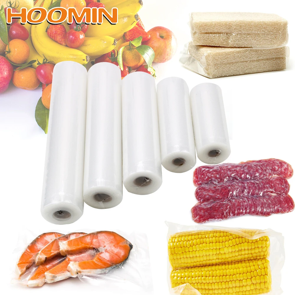 Вакуумный пакет для пищевых продуктов 12/15/20/25/28 см x 5 м | Дом и сад