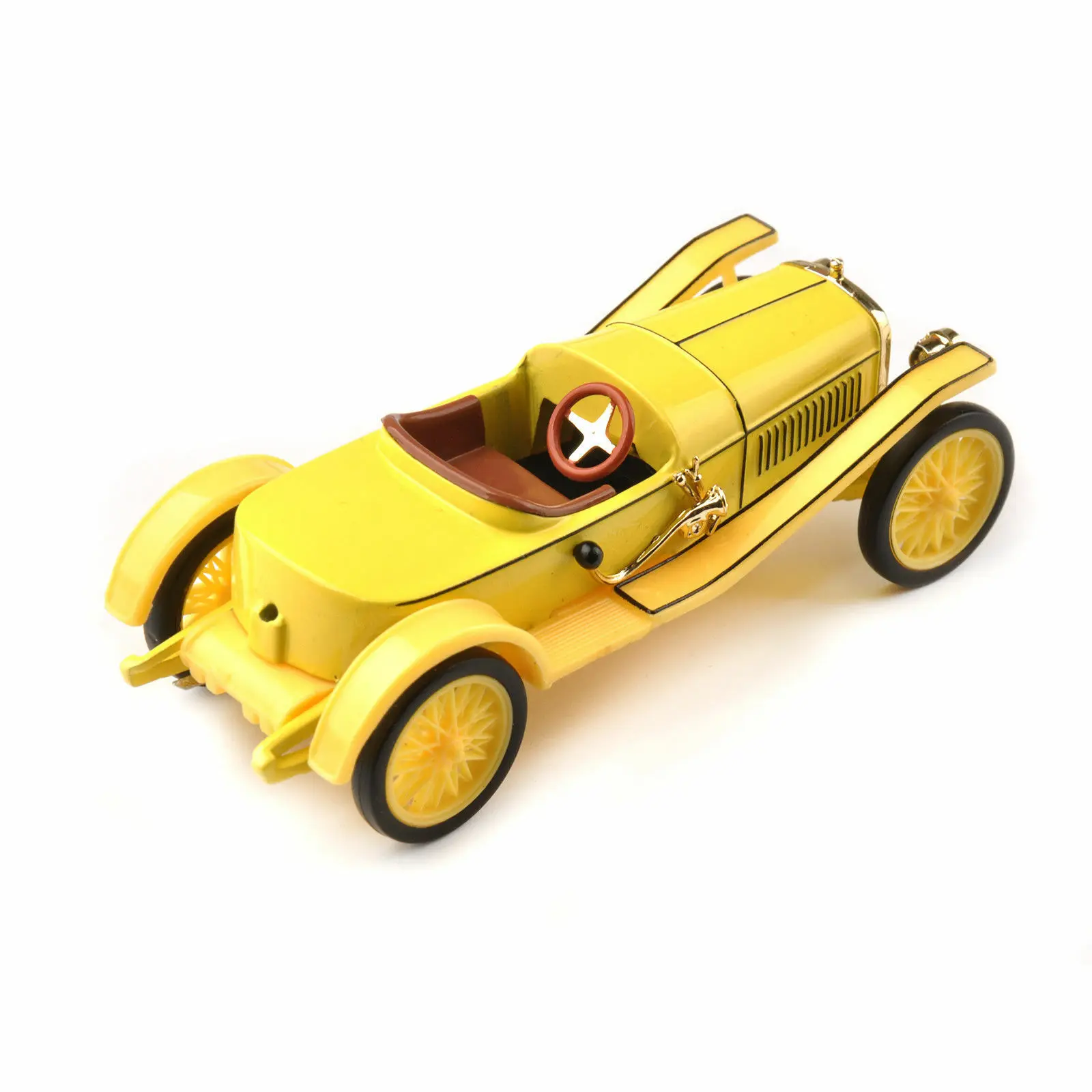 SUIZA 1/43 SKODA Hispano модель автомобиля винтажные классические машины автомобиль игрушка Моделирование желтый литье под давлением ребенок подарок Коллекционная Европа Тип