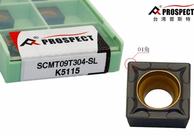 10 шт. SCMT09T304-SL K5115/SCMT09T308-SL K5115 карбидные вставки, для резки литой стали, PROSPECT бренд