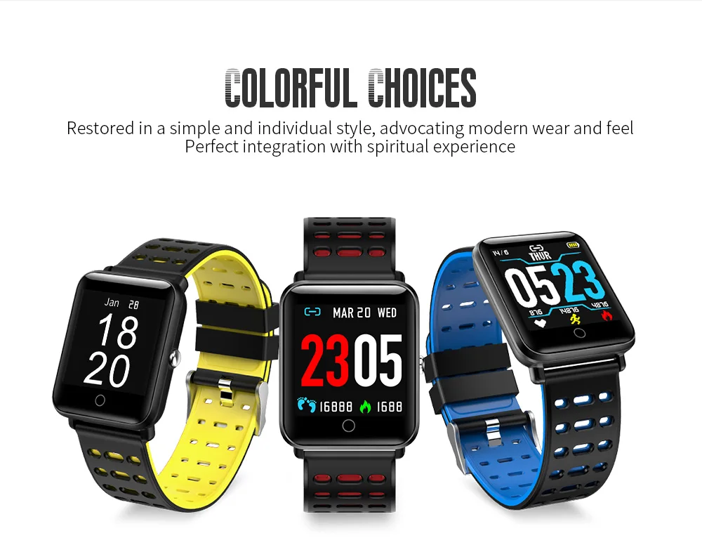Smart Horloge Vrouwen Digitale horlogs Vrouwelijke Periode Herinnering HeartRate Waterdichte horlogs Colories Stap Schoonheid