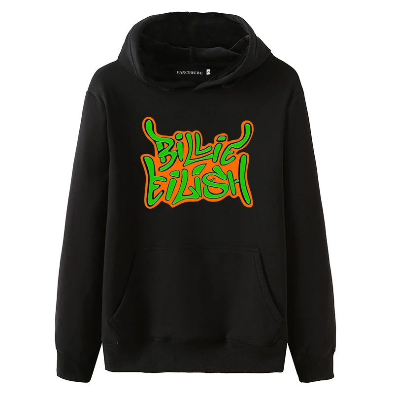 Billie Eilish Fashion Streetwear Hoodies Sweatshirt Casual Men Women Hooded Pullover Long Sleeve Sport Hip Hop Hoodie Top Clothe