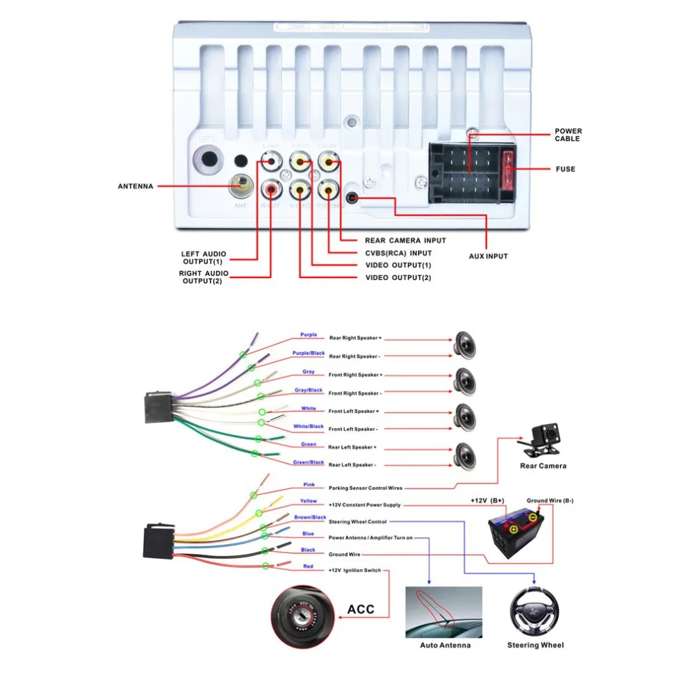 7653TM 6 дюймов TFT Сенсорный экран 2 Din Авто радио RM/RMVB/BT/FM Mp5 плеер Bluetooth MP4 плеер Bluetooth аудио FM радио 1080P