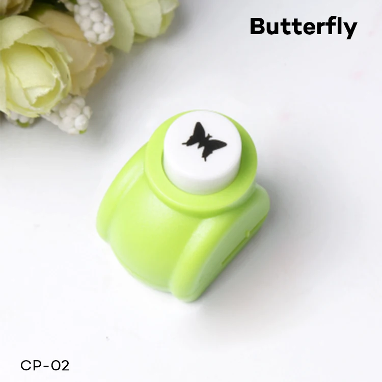 Butterfly 1 шт. Мини поделки для скрапбукинга ручной работы дырокол для открыток для поделок подарочная карта бумажный Дырокол CL-1203 - Цвет: Butterfly