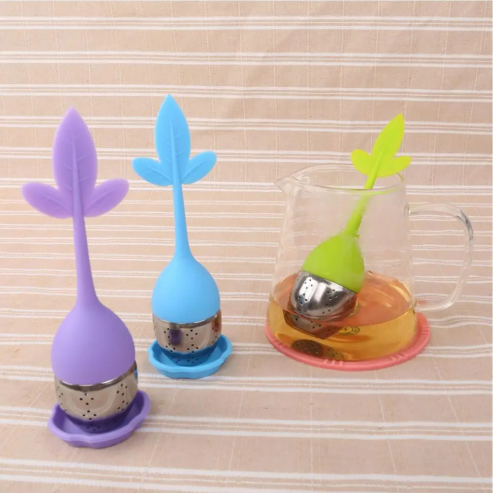 HobbyLane фильтр для чая из нержавеющей стали пищевой силикагель для заварки чая креативный фильтр для чая для путешествий