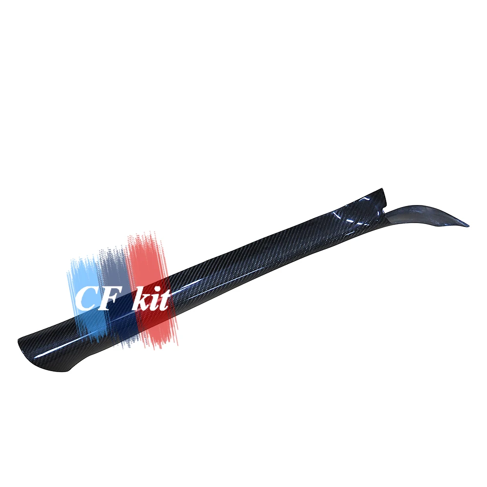 CF комплект 2 шт. Настоящее углеродное волокно Lancer EX столб Крышка для EVO10 2008-2009 аксессуары для стайлинга автомобилей