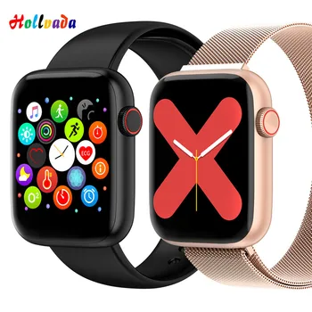 

W75 fitness tracker smart watch 44MM ECG PPG health bracelet Blood Oxygen Pressure HR BT4.0 Camera Music Smart Watch VS W75M