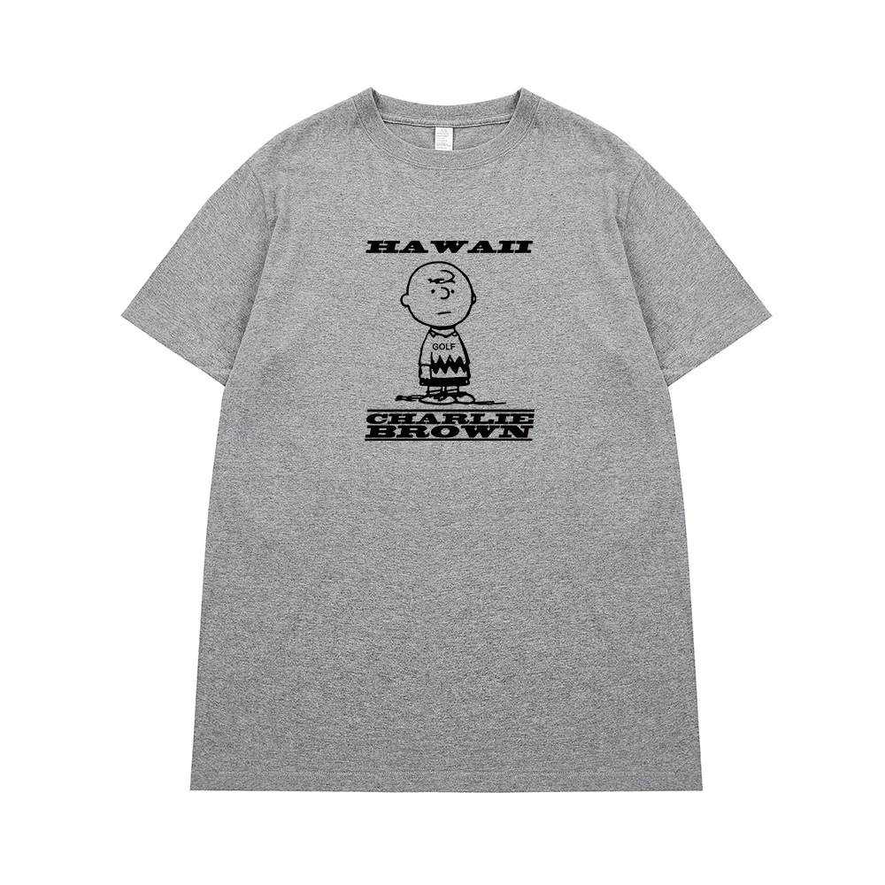 Принадлежности для гольфа Гавайи Tyler The Creator OFWGKTA кататься на коньках рисунок Frank Ocean Harajuku футболка хлопок Для мужчин футболка новая футболка Wo Для мужчин s - Цвет: Серый