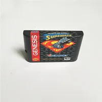 The Death and Return of Supermaned 16 Bit MD игровая карта для Sega Megadrive Genesis картридж игровой