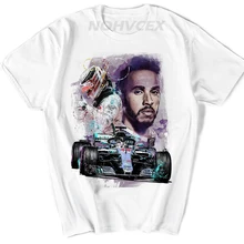 Британская формула один Драйвер#44 Льюис Хэмилтон Мужская футболка Заказная футболка с коротким рукавом мужские футболки