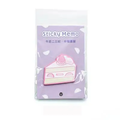 Creative Milk Pink Cake Sticky Notes Memo Pad Kawaii Stationery Planner Notepad Paper Bookmarks School Office Supply - Цвет: 4