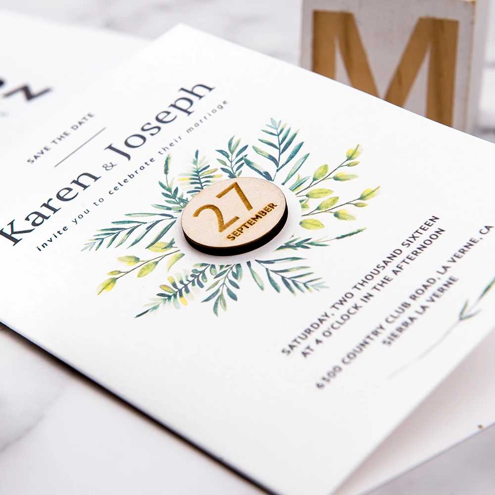 C29-wedding пригласительная открытка, индивидуальное приглашение, Высококачественная бумажная карта, открытки на день рождения, простой стиль