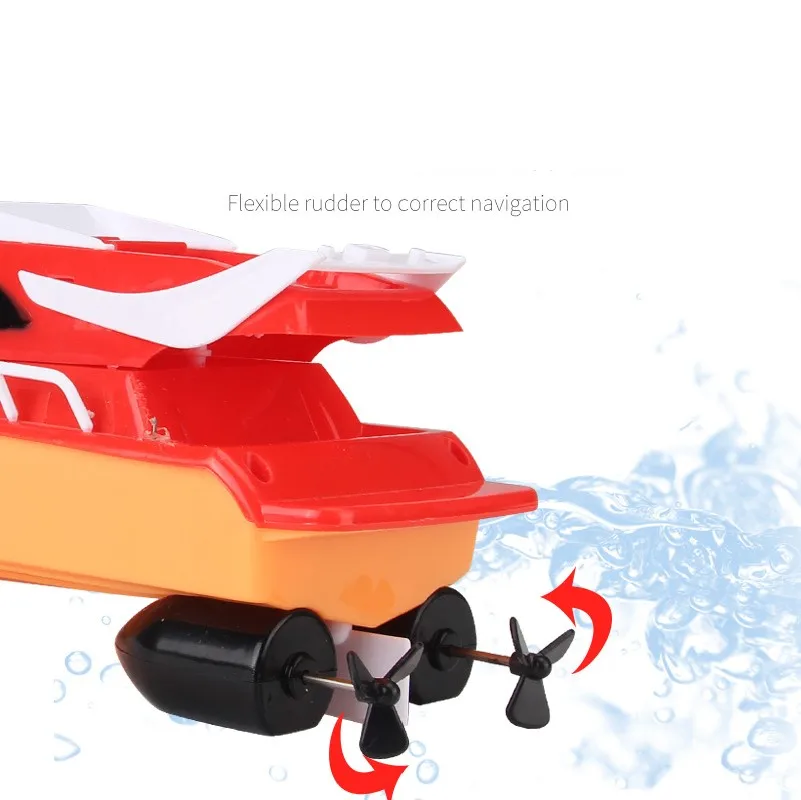 Remote Control Boat Twin Motor High Speed Boat RC Boat Electric Children Remote Control Toy For Kids
