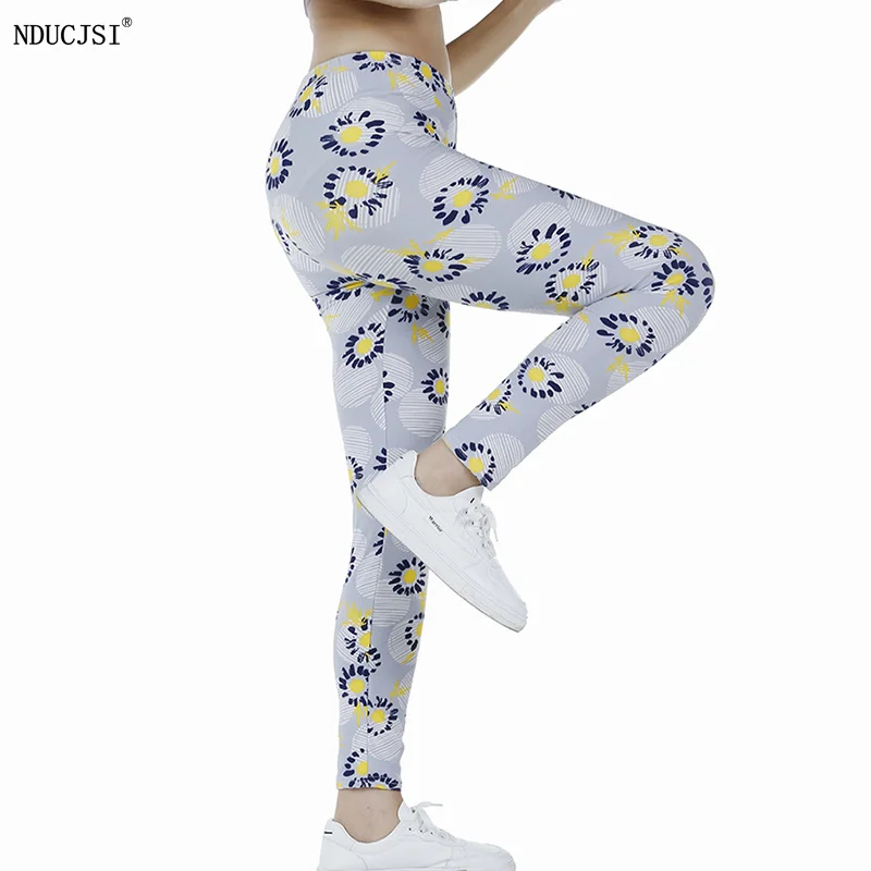 

NDUCJSI Print Pants Women High Waist Skinny Leggings 2021 Fashion Sexy Streetwear Female Trousers Hot Push Up Casual Pants