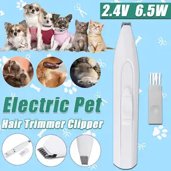 

Home Professional Pet Dog Hair Trimmer Animal Grooming Clippers Cat Cutter Machine Shaver Electric Scissor Clipper 2.4V 1SET