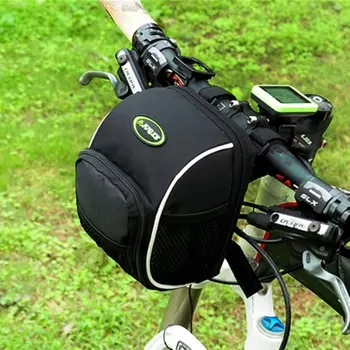 

Cycling Bike Handlebar Bag Bicycle Front Frame Folding Handlebar Storage Bag