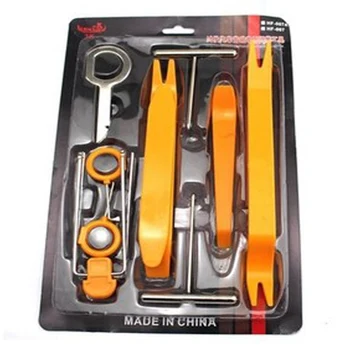 

12-piece Auto Trim Removal Tool Kit Car Panel Door Audio Removal Pry Tool Car Dash Radio Door Trim Panel Clip Hand Tools