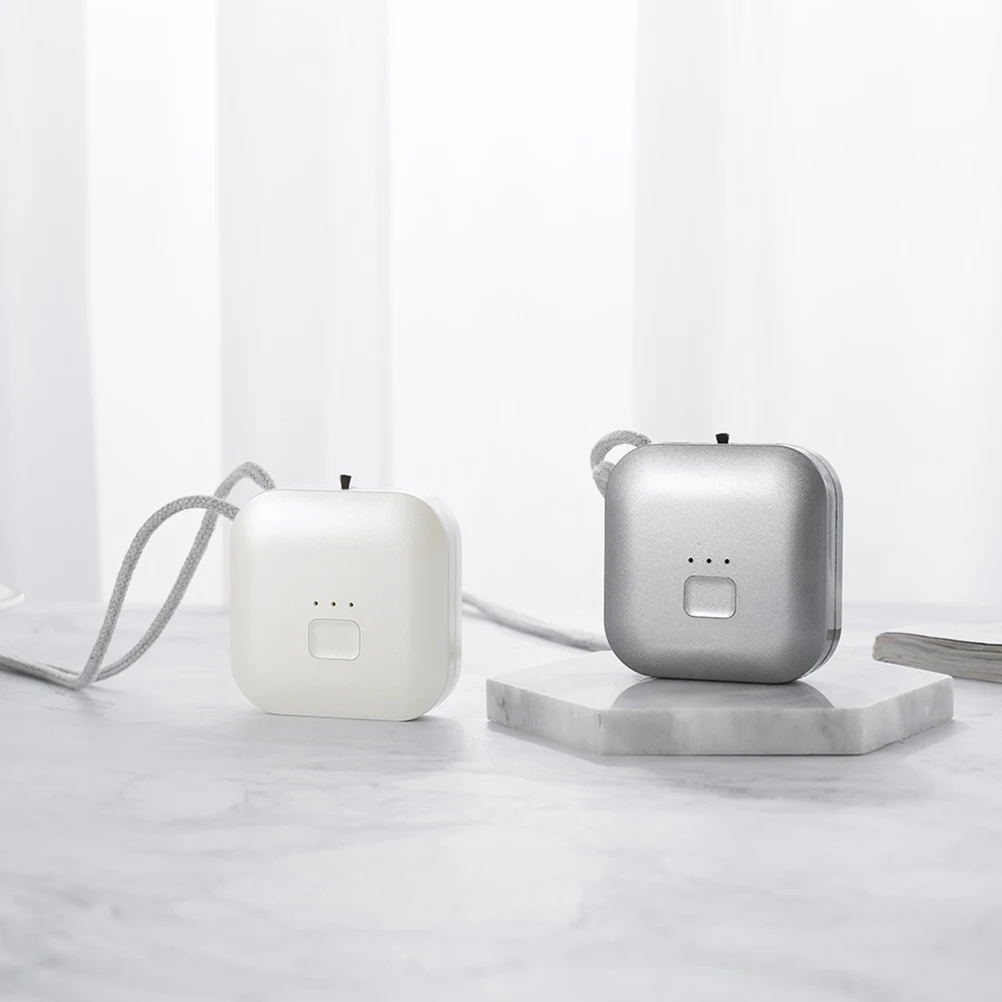 4 цвета очиститель воздуха USB Портативное персональное носимое ожерелье