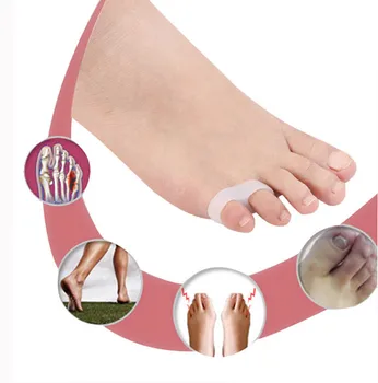 

1 Pair toe corrector foot care Little Finger Valgus Toe Separator Toe Bracelet Small Toe Sets GK1212