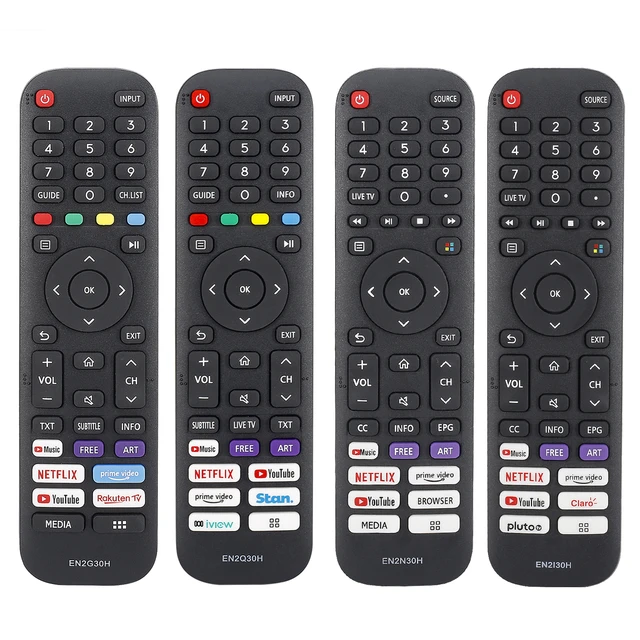 Remote Control Use for Hisense 4K UHD LED Smart TV EN2N30H EN2Q30H EN2I30H  EN2G30H 55A7300F 55A7500F