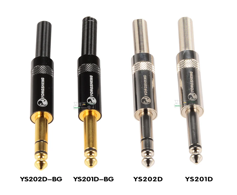 YongSheng (Neutrik) Jack 6 35 мм Большой двухжильный/трехжильный TS/ТРС разъем подойдет как для