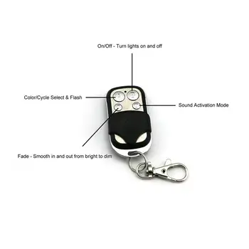 

Motorcycle Underglow Kit 8 pcs ATV Led Lights RGB Waterproof Flexible LED Strips Multi-Color Accent Glow Neon Atmosphere