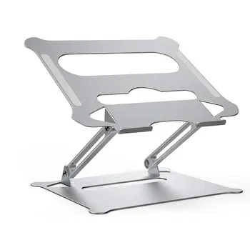 

Aluminum Alloy Adjustable Laptop Stand Folding Portable for Notebook MacBook Computer Bracket Lifting Cooling Holder Non-slip
