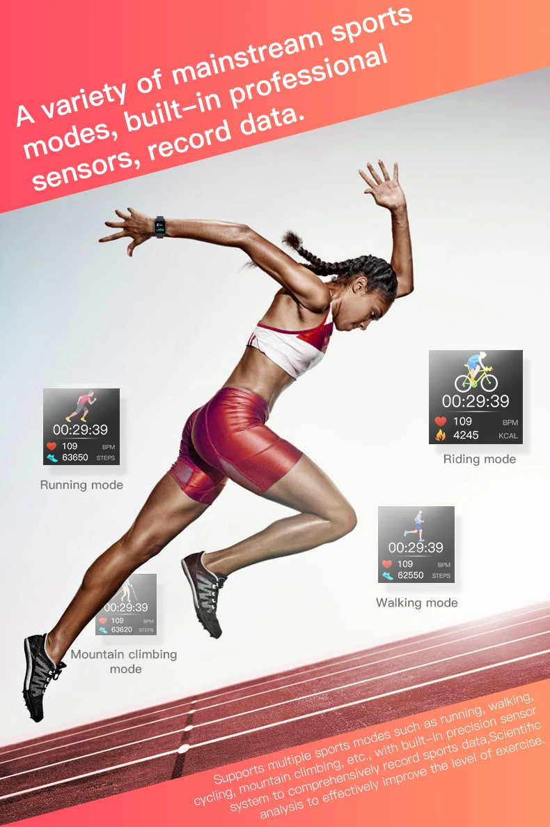 2021 NEW T68 Smart Watch Men Body Temperature Measure Heart Rate Blood Pressure Oxygen Bracelet Call Reminder Smart Watch Black