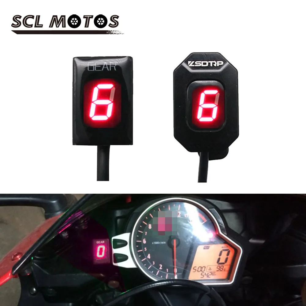 SCL MOTOS мотоцикл 1 6 уровня светодиодный Ecu прямое Крепление скорости шестерни