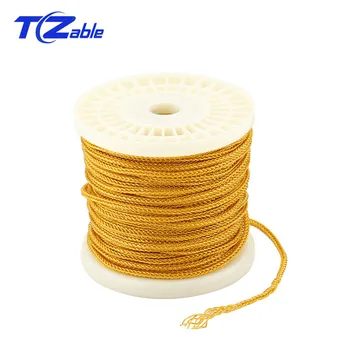 

Speaker Wire Cable hifi Earphone Upgrade Cable 8 Core Copper Silver Braided Wire For Home School 2.5/3.5/4.4mm AUX Cable