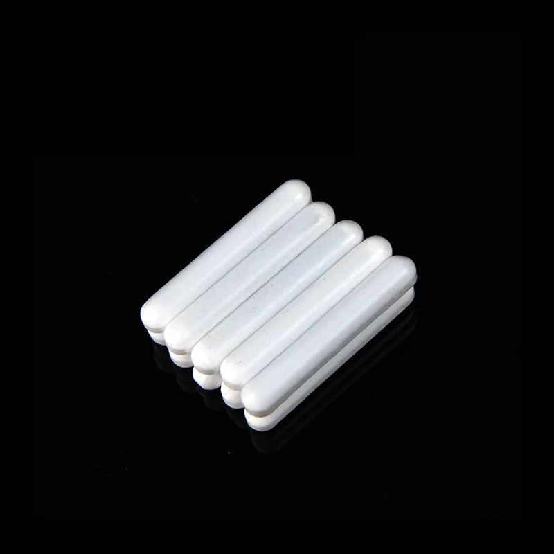 Magnetic Stirrer 5PCS/Lot laboratory Magnetic PTFE Magnetic Stirrer Mixer Stir Bars White Color Without Pivot Ring