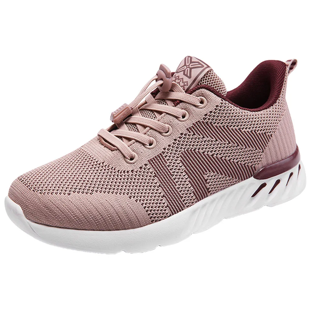 Горячая Распродажа tenis feminino брендовая легкая мягкая спортивная обувь Женская теннисная обувь женские устойчивые Прогулочные кроссовки дешевые# G4 - Цвет: Розовый