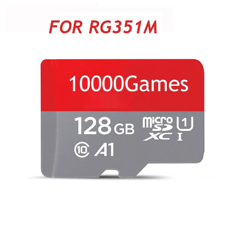 Memory card For RG351M RG351P RG280V RG300X RG350M RG350P RK2020 RK3326 Retro Game with PS1 GBA FBA and many other Emulator Game 