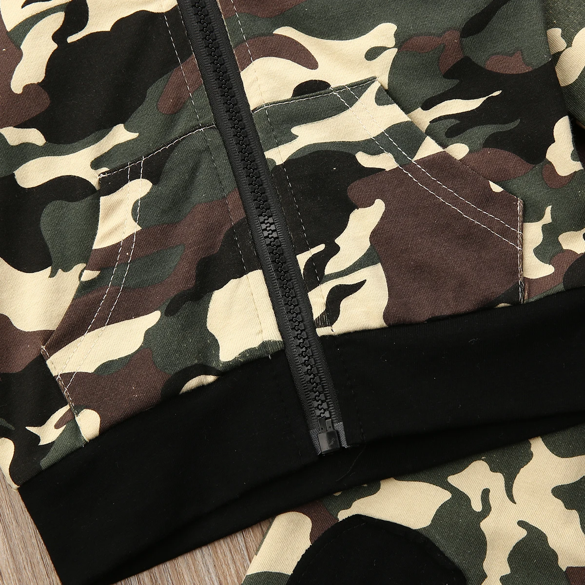 Г. Весенне-осенняя одежда для малышей; Камуфляжный топ на молнии с капюшоном и длинными рукавами для новорожденных мальчиков; пальто; штаны; леггинсы; спортивный костюм