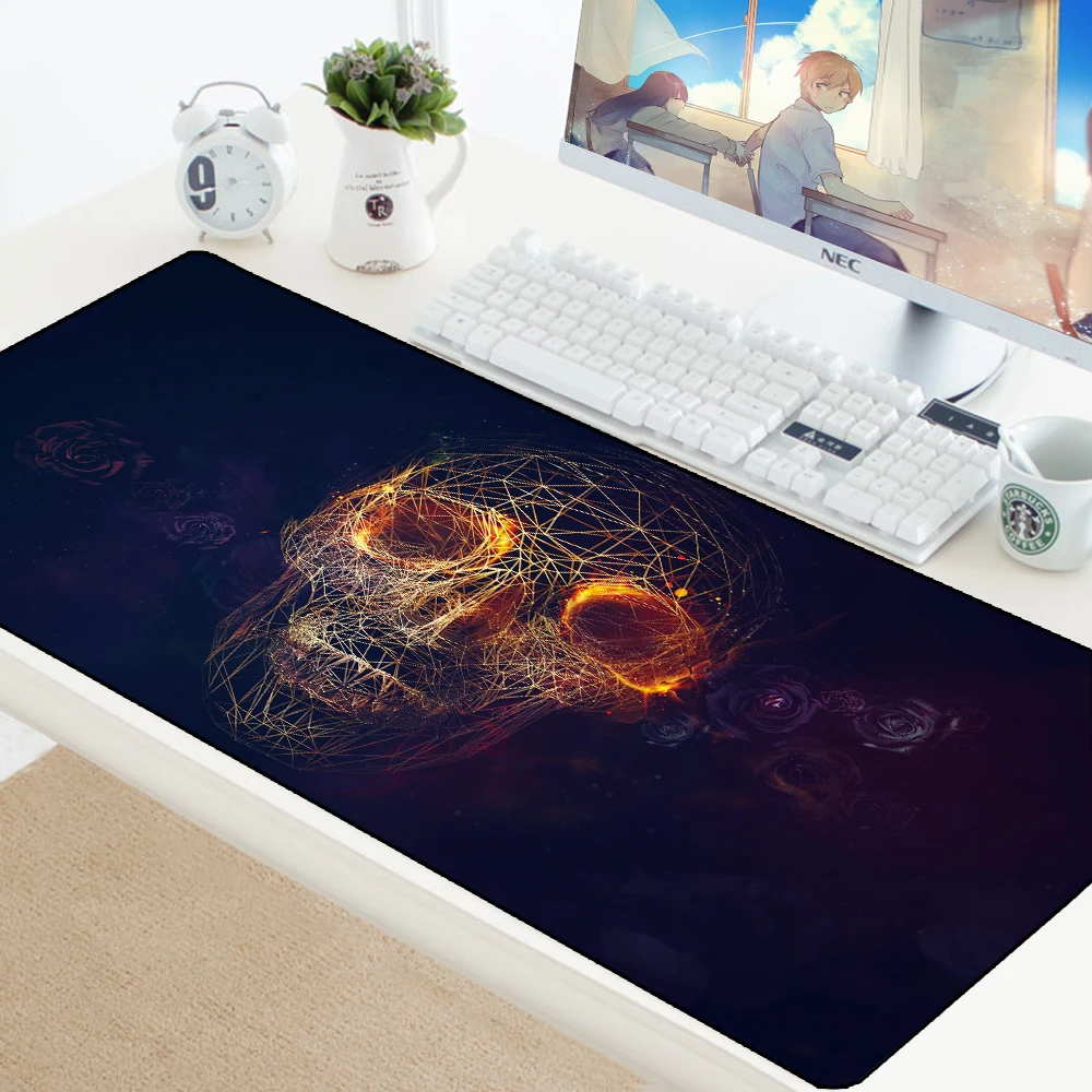 Carpet Mouse pad Extended Large Gaming Mousepad keyboard Lockable Washable Rubber Padmouse Gamer Bi