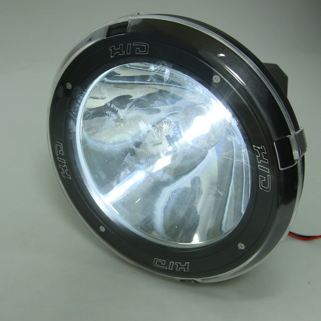 9 дюймов вождения мотоцикла светильник 100W Светодиодный противотуманный фонарь Точечный светильник s Подсветка для Jeep, ATV, внедорожник, лодка, грузовик, черный