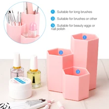 Органайзер для макияжа, пластиковая коробка для макияжа, коробка для хранения украшений, коробка для хранения косметики, хранение косметики, коробка для хранения кистей, держатель для организации