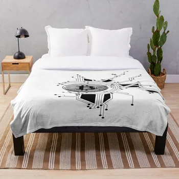 

Soft Blanket for Bed Sherpa Flannel Fleece Blanket Home Travel Sofa Soft Throw Blanket Bitcoin Circuit