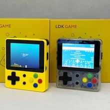 LDK игра 2,6 дюймов экран HD мини портативная игровая консоль ностальгическая детская Ретро игра мини семья ТВ видеоприставки