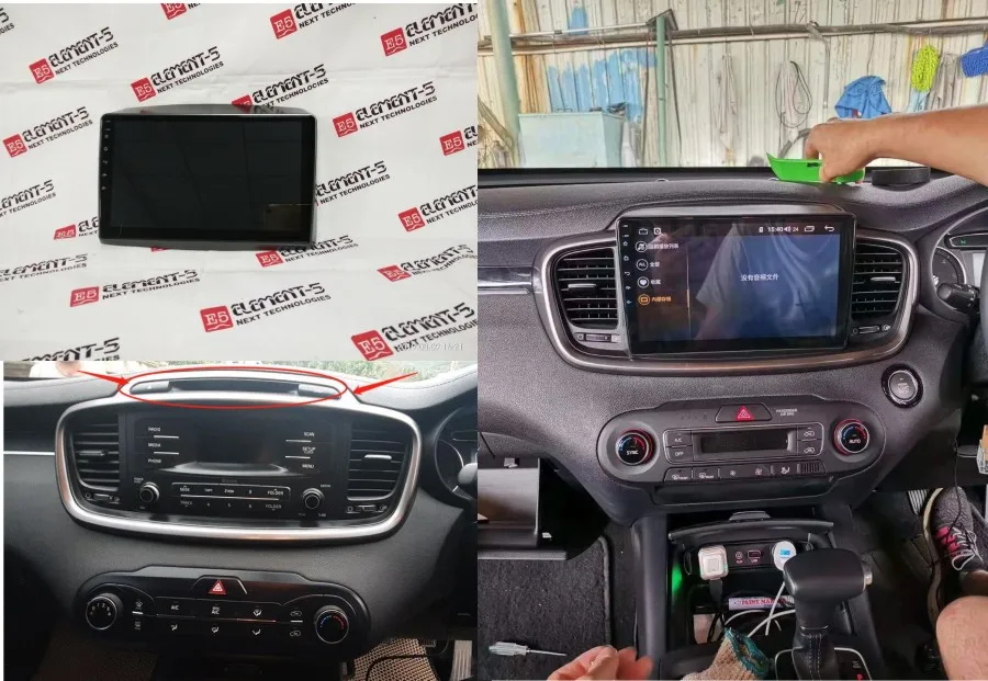 

Full Touch Screen Car Android 8.1 Radio Player For KIA Sorento Right wheel GPS Navigation Video Multimedia Built In Bluetooth