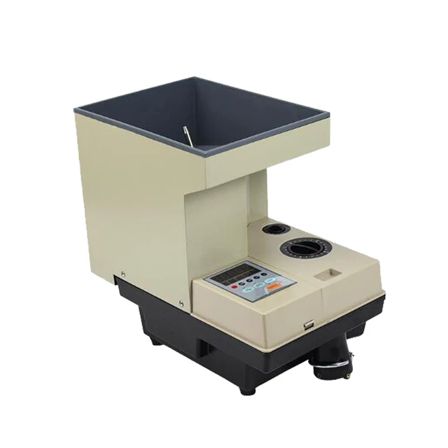 Electronic Coin Sorter Counter Counting Sorting Machine Countable Coins  with Multi-Functional 7 Digit LED Display - AliExpress