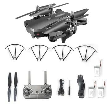 

CS-7 GPS Foldable RC Drone With 2.4G 1080P WiFi Camera Headless Mode RC Helicopter Aircraft Remote Control Toys