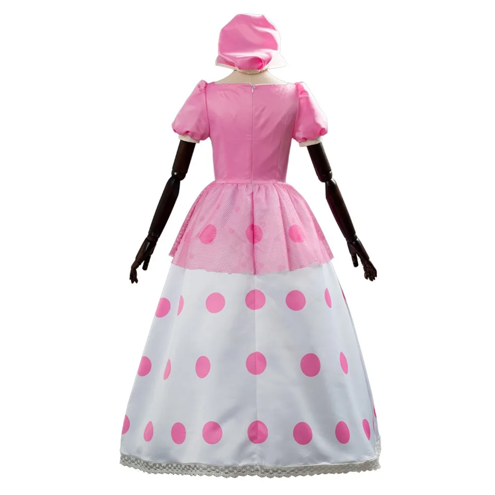 История игрушек 4 Косплей БО Открытый Женский костюм девушки розовые платья шляпа нарядный Хэллоуин костюм
