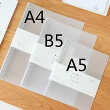 Канцелярские принадлежности формата A4/B5/A5, простая жизнь, ПП папка-вкладыш, зажим для конференций, многостраничные папки, прозрачный органайзер для документов