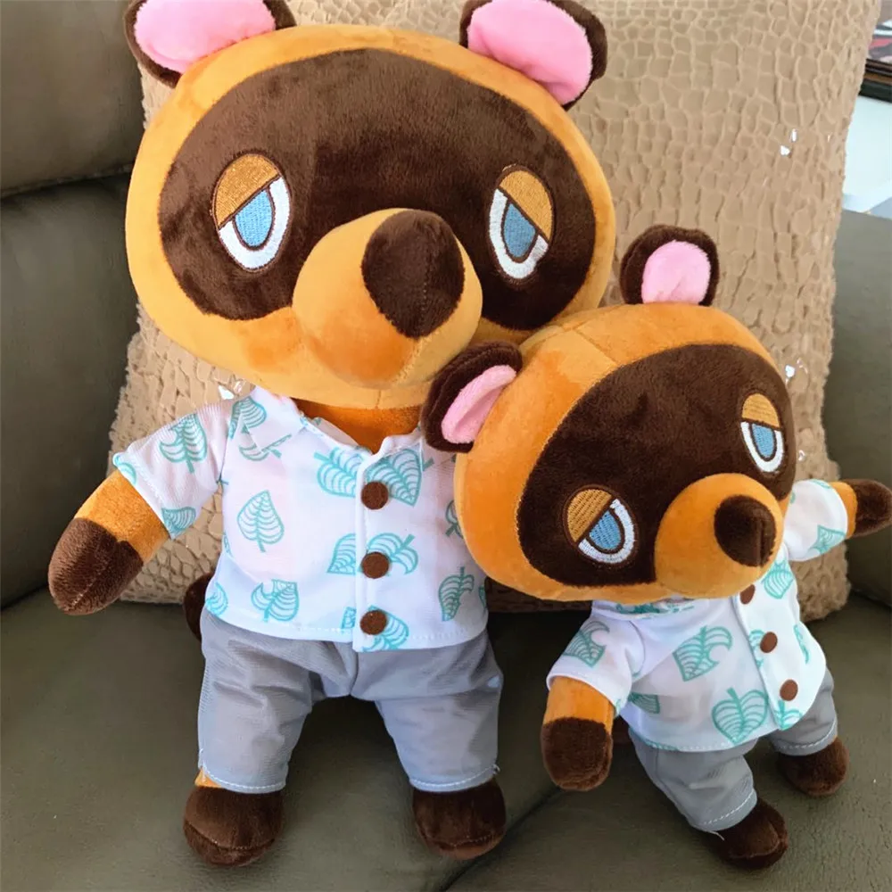 

Animal Crossing Plush Doll stuffed Raccoon Bear Animal Crossing Cartoon Plush Toy Soft Kids Toys Children Toys Birthday Gifts