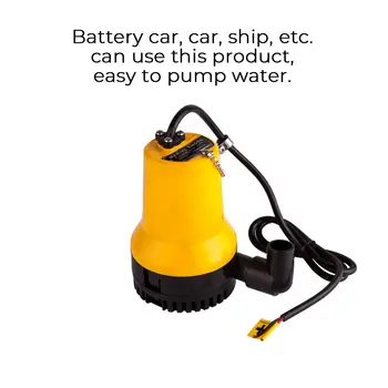 

DC 12V/24V Solar Water Pump 50W 4500L/H 5m Brushless Motor Water Circulation Submersible Pump Irrigation Fountain Fish Pond