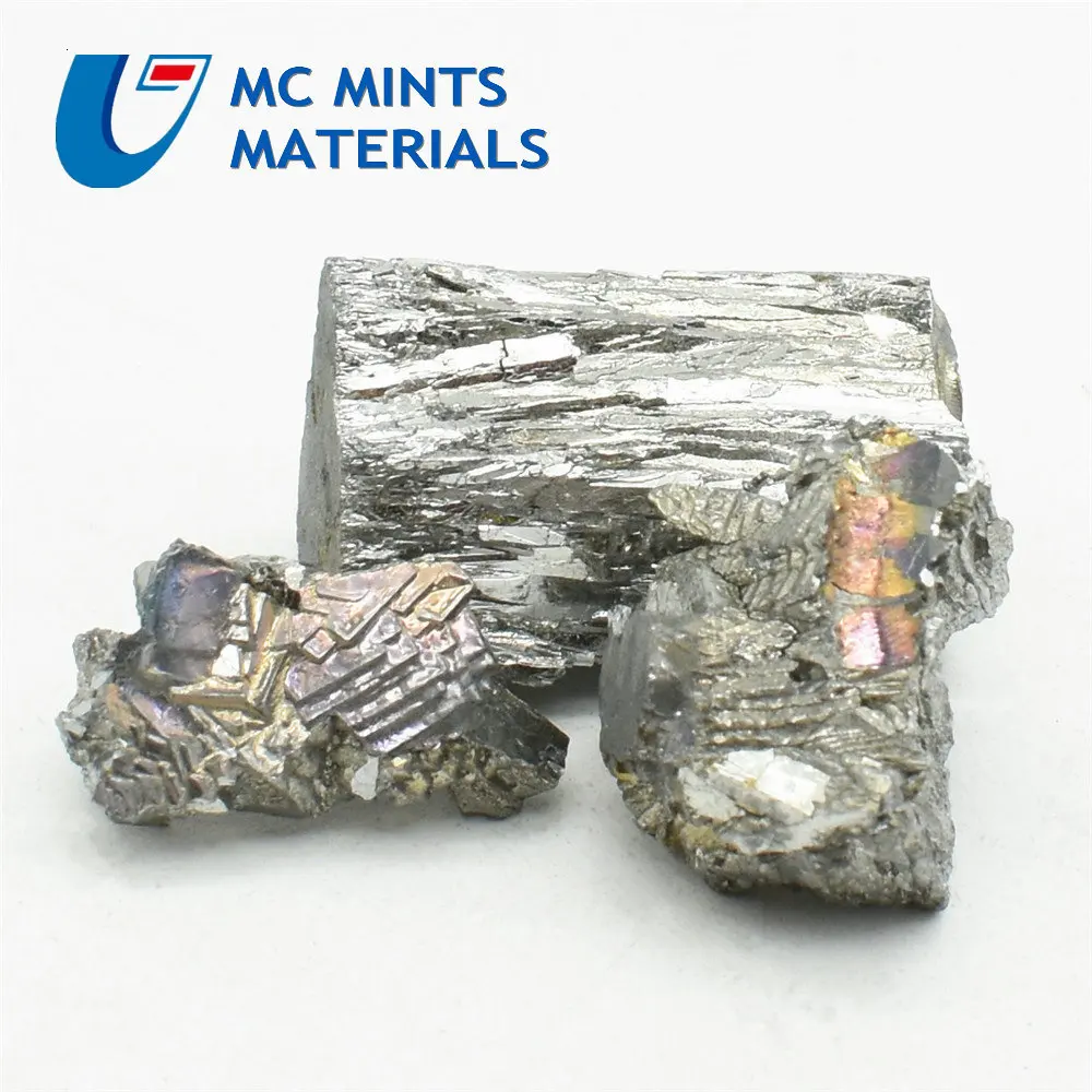 Tellurium Ingot высокой чистоты металлический элемент коллекция научный эксперимент 99.9999% Te для исследований и для хобби творчества обучение 50 г