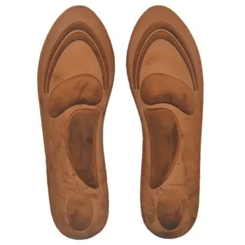 価格 冬 4D 厚みのベルベット暖かいスポーツスポンジ高挿入靴インソール全長アーチサポート整形外科クッションパッド