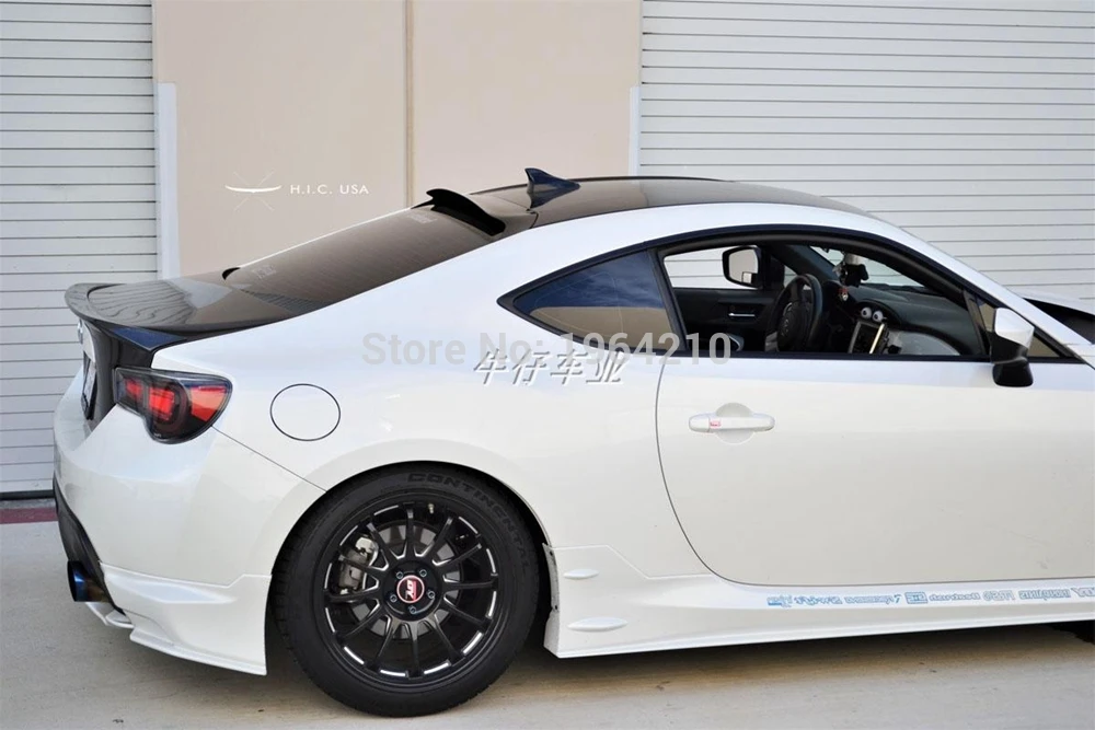 Автомобильный Стайлинг для Subaru BRZ Toyota 86 GT86 2012- абс пластиковый материал задний спойлер на крыше солнцезащитный козырек спойлер крыло