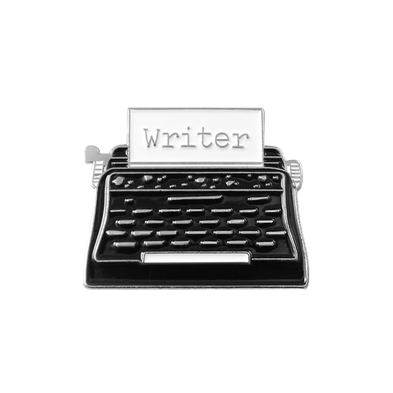 style 4 Винтаж ежедневные поставки брошь музыка машинки флеш-диск usb компакт-дисков сэкономить компьютер мода значок сувенир, ювелирное изделие, подарок - Окраска металла: style 4
